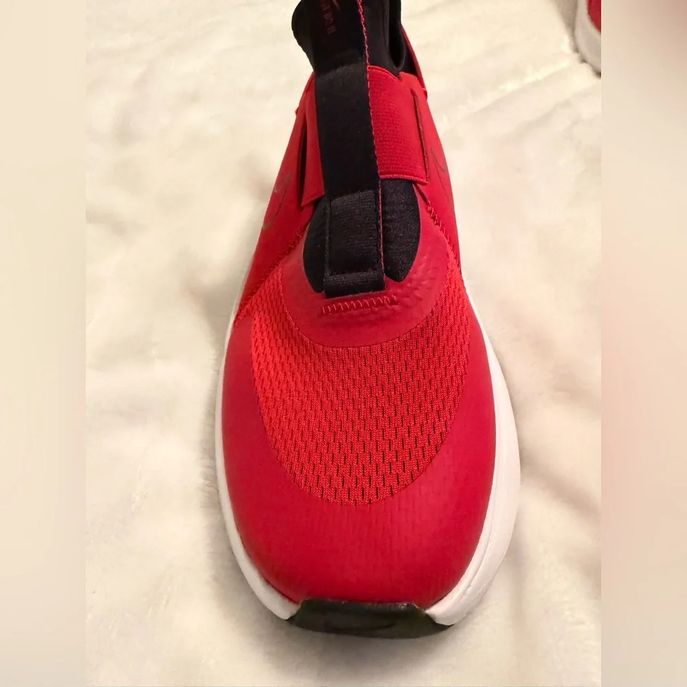 Nike Red and Black Athletic Slip-Ons - Picture 2 of 11